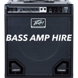 Bass Amp Hire 