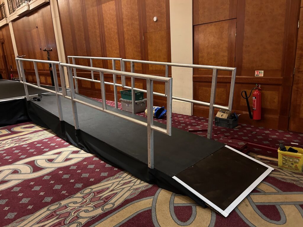 Stage ramp hire