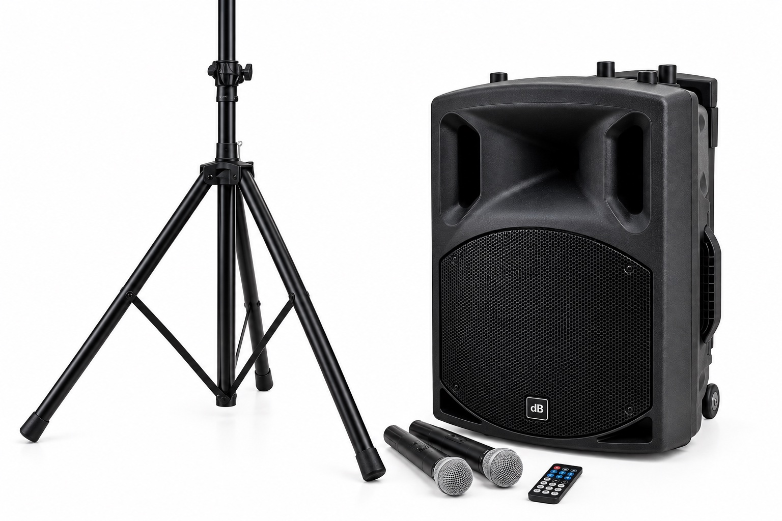 Battery powered speaker for hire
